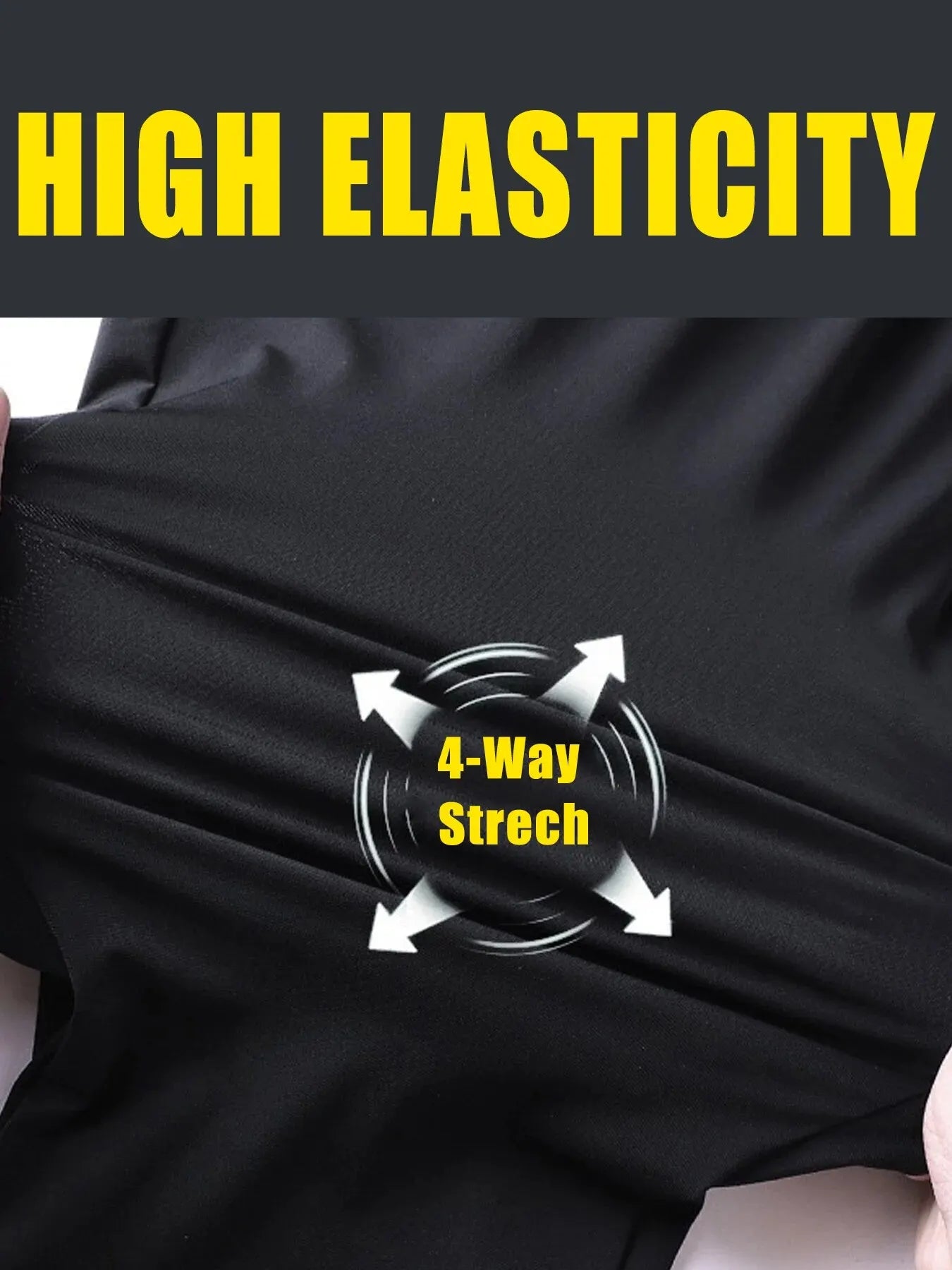 Men's Quick-Drying Breathable Joggers with Waist Drawstring - High Stretch Athletic Pants for Running, Gym Workouts & Casual Wear | Fitness & Lounge Comfort