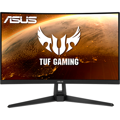 ASUS TUF Gaming VG27VH1B 27-Inch Curved Gaming Monitor - Full HD 1920x1080, 165Hz Refresh Rate, 1ms Response Time - Perfect for Esports, FPS Games & Immersive Gaming Experience