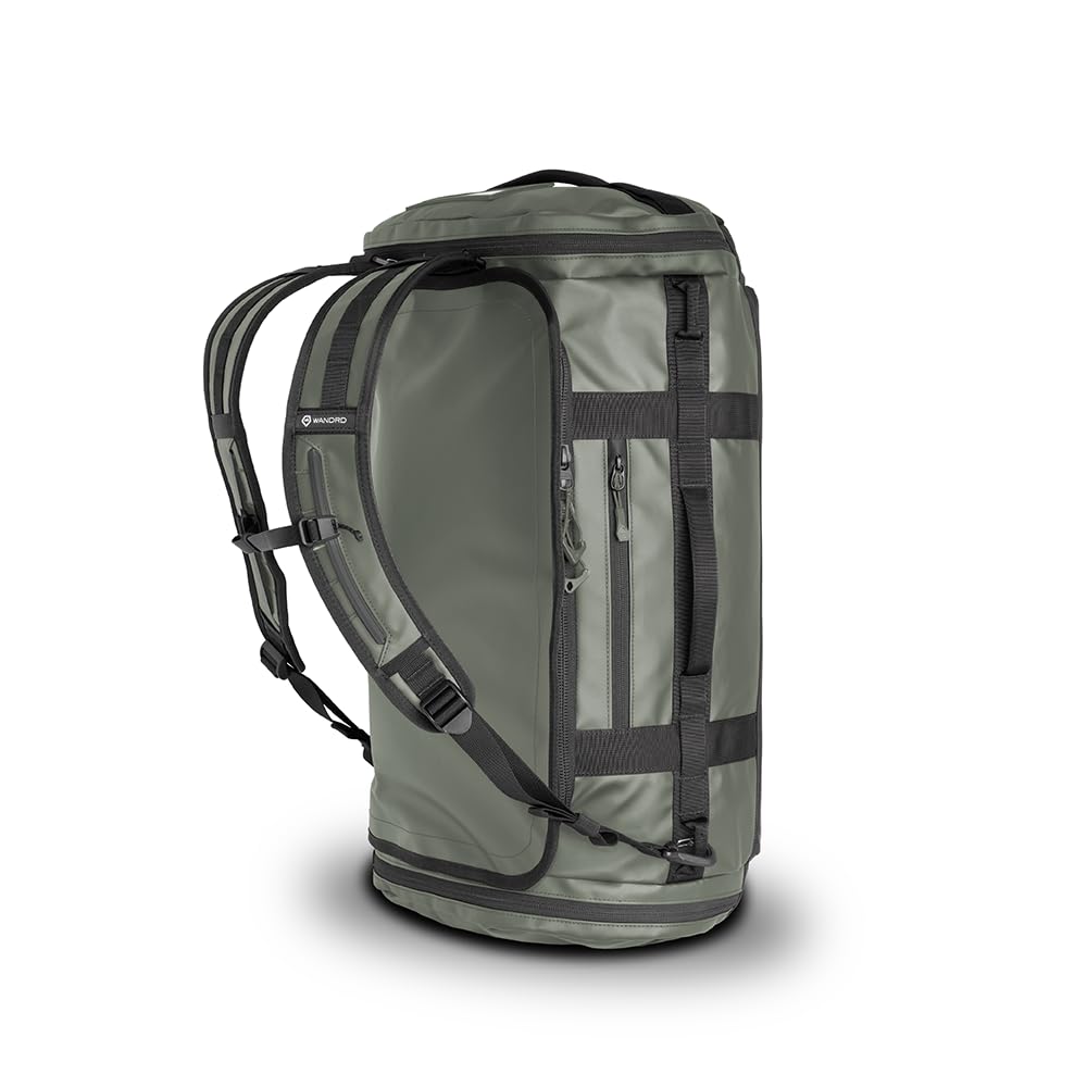 WANDRD CARRYALL 40L Duffel Bag in Wasatch Green - Waterproof Travel Duffel with Laptop Compartment | Perfect for Adventure Travel, Gym & Weekend Getaways