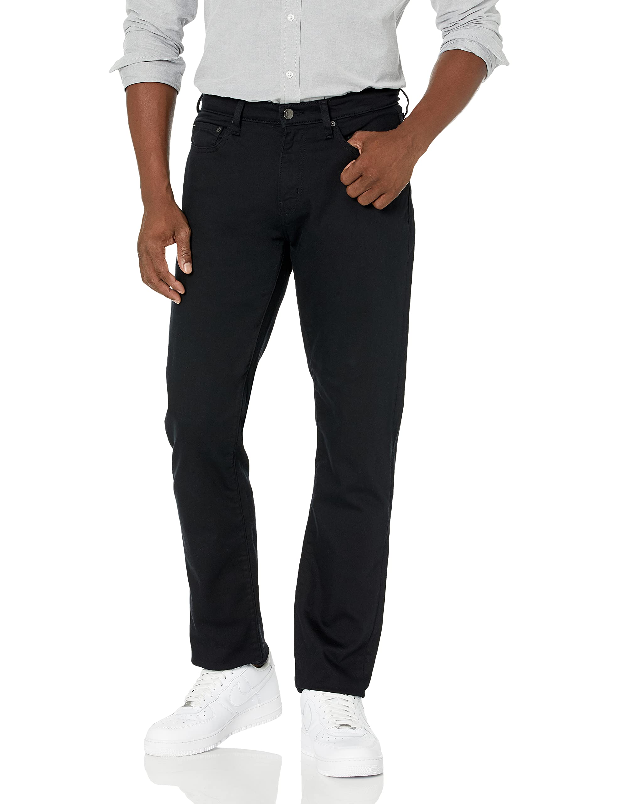 Amazon Essentials Men's Athletic-Fit Stretch Jean Pants | Comfortable & Durable Denim for Work, Casual & Outdoor Activities