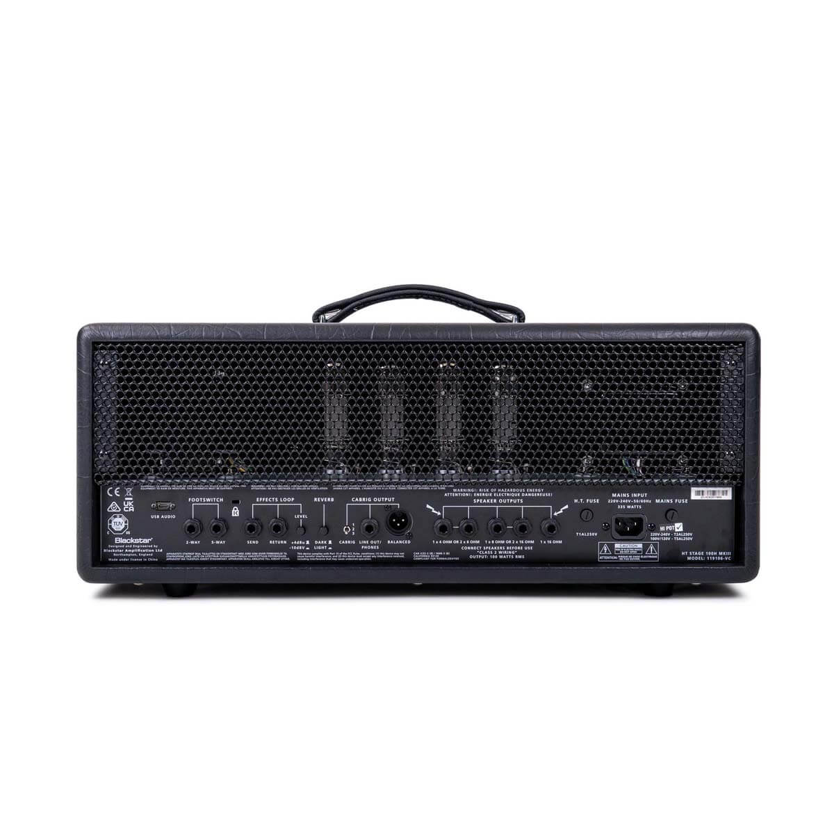 Blackstar HT Stage 100 MKIII 100W Tube Guitar Amplifier Head - Professional Electric Guitar Amp for Stage & Studio Performances