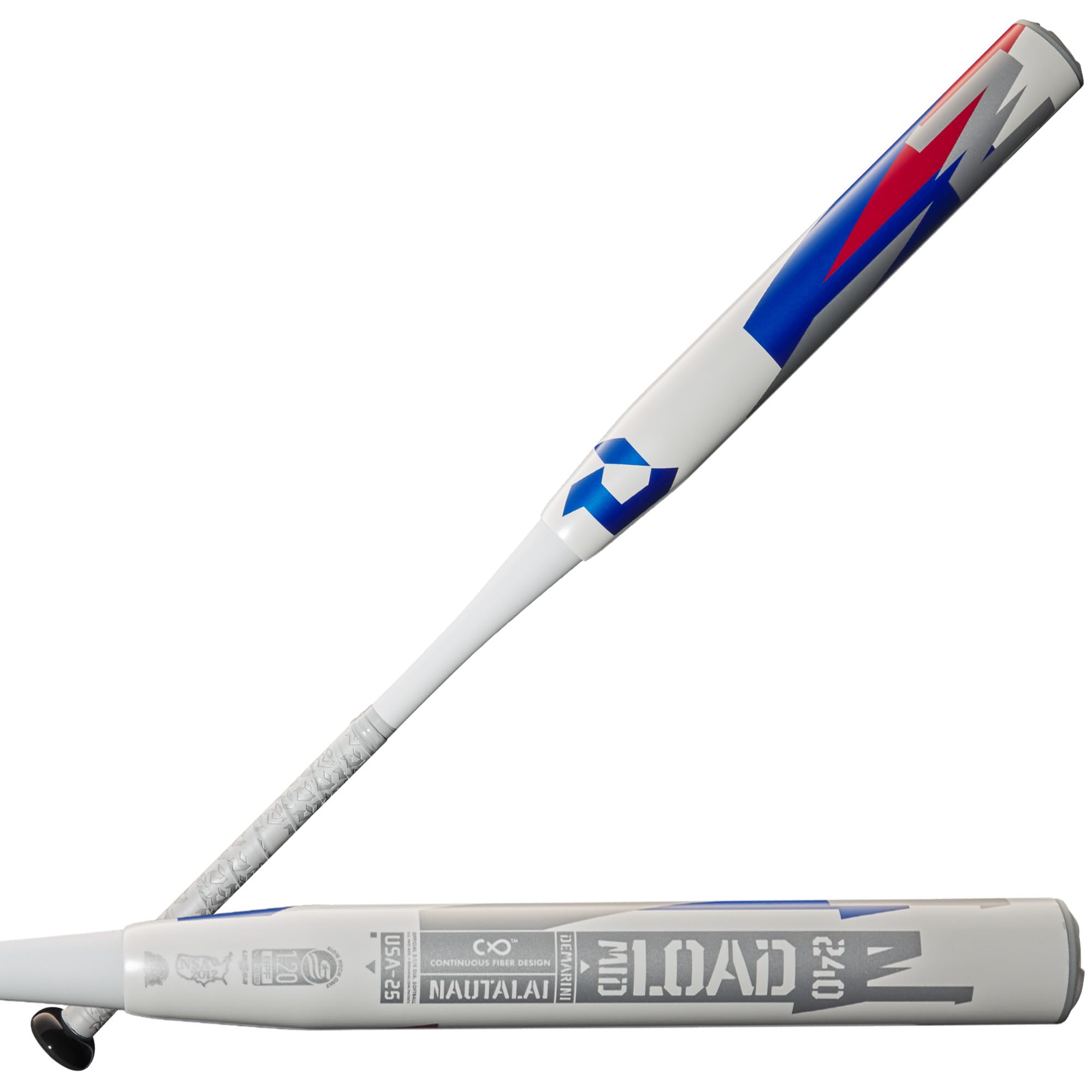 DeMarini 2025 Team DeMarini Nautalai Fastpitch Softball Bat - USSSA Certified for Competitive Play | Perfect for Youth & High School Fastpitch Games