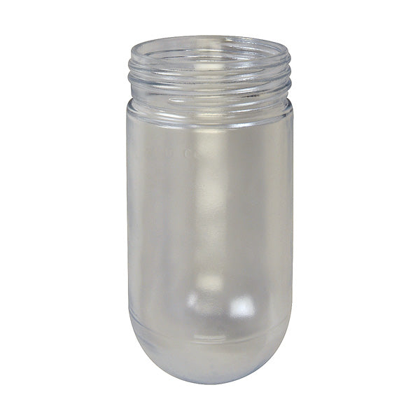 FMP 253 1227 Silicone Coated Glass Globe - Shatterproof Replacement for 100 Watt Light Bulbs - Perfect for Outdoor Lanterns, Porch Lights & Decorative Fixtures