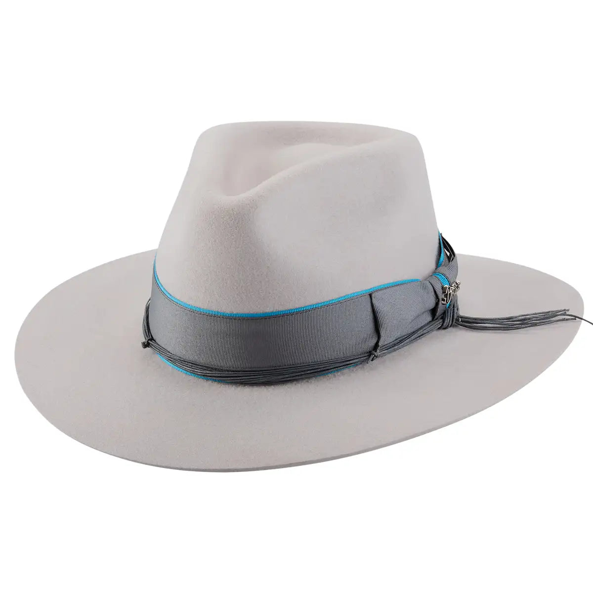 Bullhide Carte Blanche Wool Felt Fedora Hat for Men - Classic Vintage Style Dress Hat for Outdoor, Weddings & Formal Events