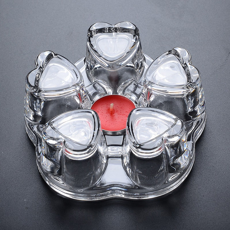 Heart Shaped Teapot Candle Warmer - Romantic Aromatherapy Wax Melter for Home Decor, Valentine's Day Gifts & Cozy Ambiance | Perfect for Bedroom, Living Room, and Spa Relaxation