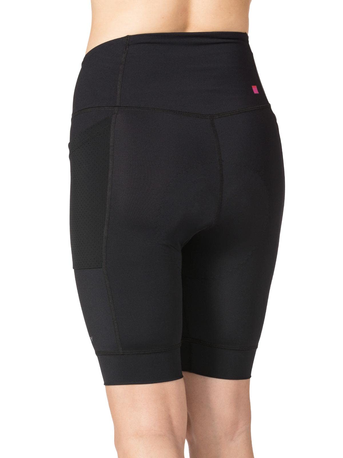 Terry Holster Prima Women's High Compression Cycling Shorts - Matte Fabric Finish with Premium Flex Air Carbon Padded Chamois | Ideal for Road Biking, Spinning & Long-Distance Cycling