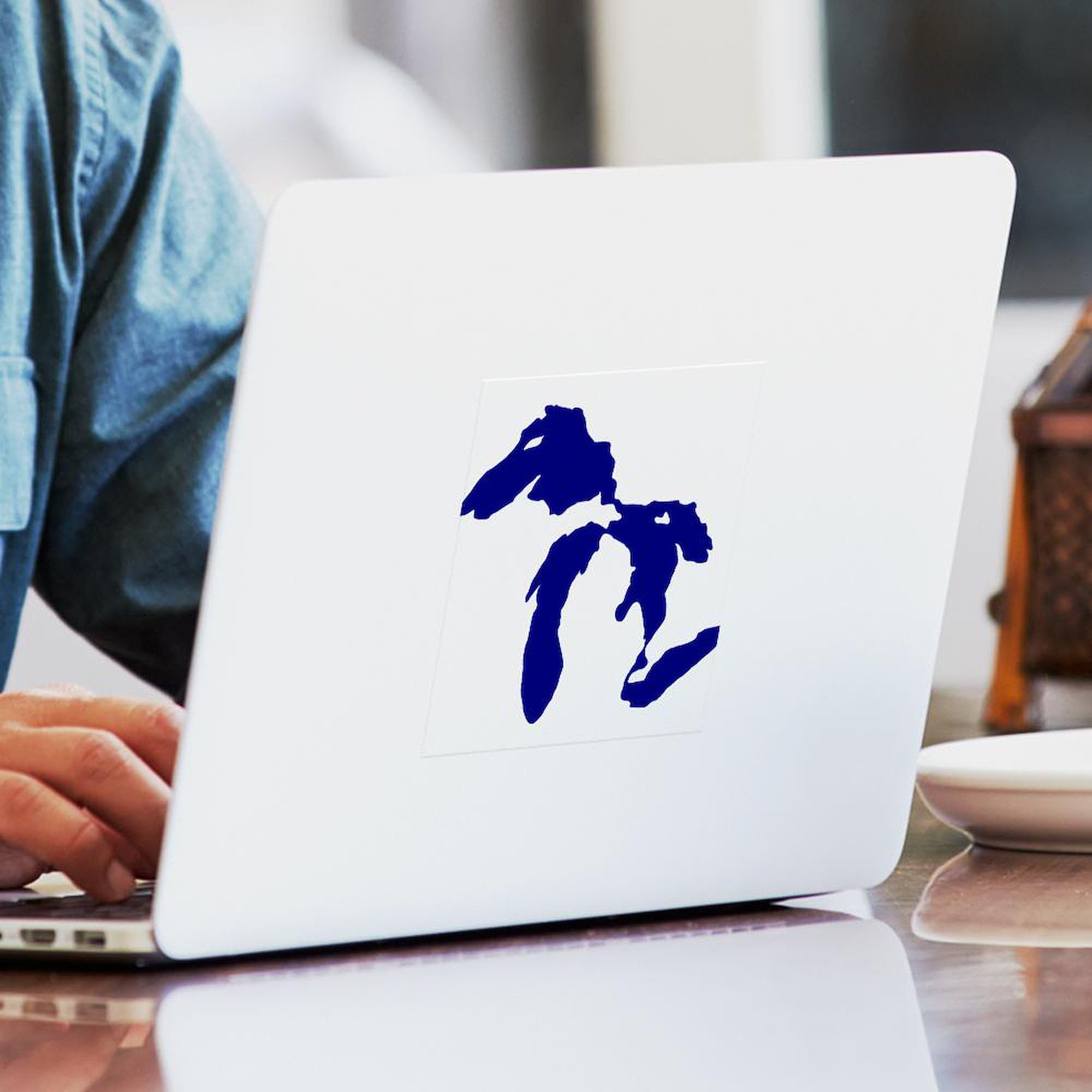 Great Lakes Sticker - Durable Square Bumper Decal for Cars, Laptops & Water Bottles | Perfect for Outdoor Enthusiasts & Nature Lovers