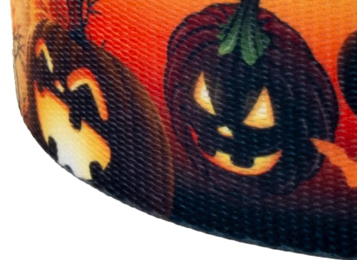 Country Brook Design - Midnight Fright Polyester Webbing for Halloween Decorations, DIY Costume Accessories & Craft Projects | Durable & Spooky Decorative Trim