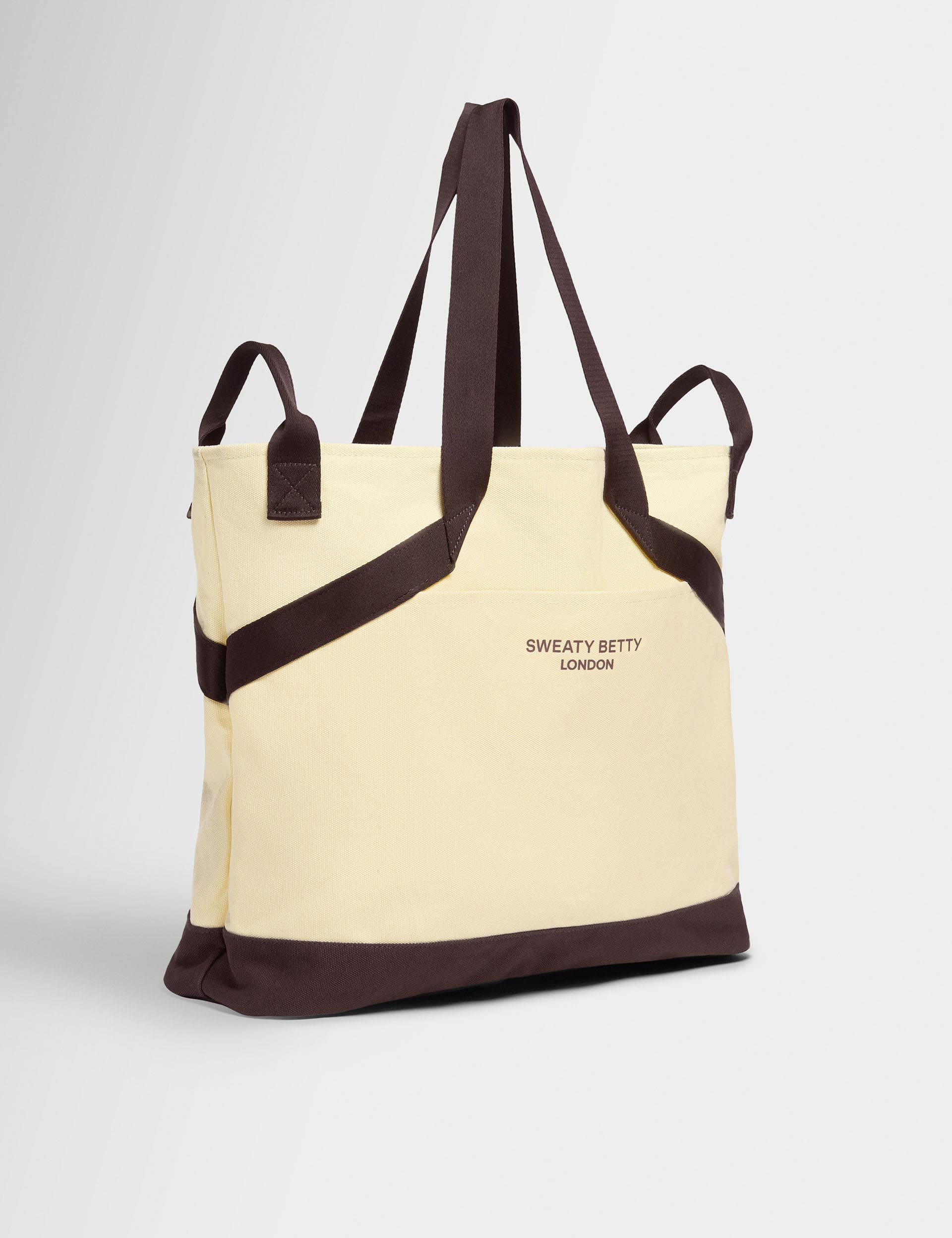SB Canvas Bucket Bag - Buttercream Yellow Crossbody Handbag for Women | Casual Daypack, Beach Tote & Travel Purse | Lightweight & Durable Shoulder Bag