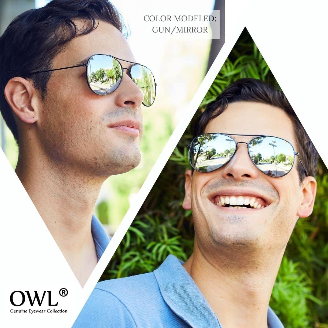 Stylish Aviator Sunglasses 12 Pack - Gold, Silver & Black Frames with Mirrored & Tinted Lenses - UV Protection for Men & Women - Perfect for Driving, Beach & Outdoor Activities