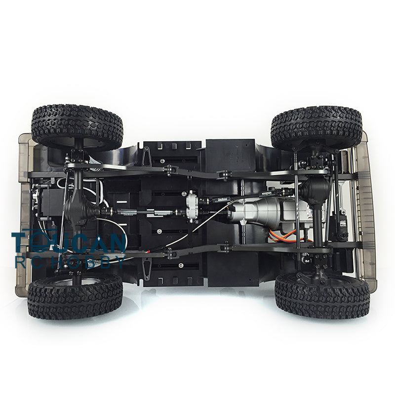 1/6 Scale Capo SIXER1 RC Crawler - Metal Chassis, Plastic Cabin, ESC, Servo & LED Light System for Off-Road Adventure | Radio Controlled Rock Crawler for Outdoor Hobbyists & Trail Enthusiasts