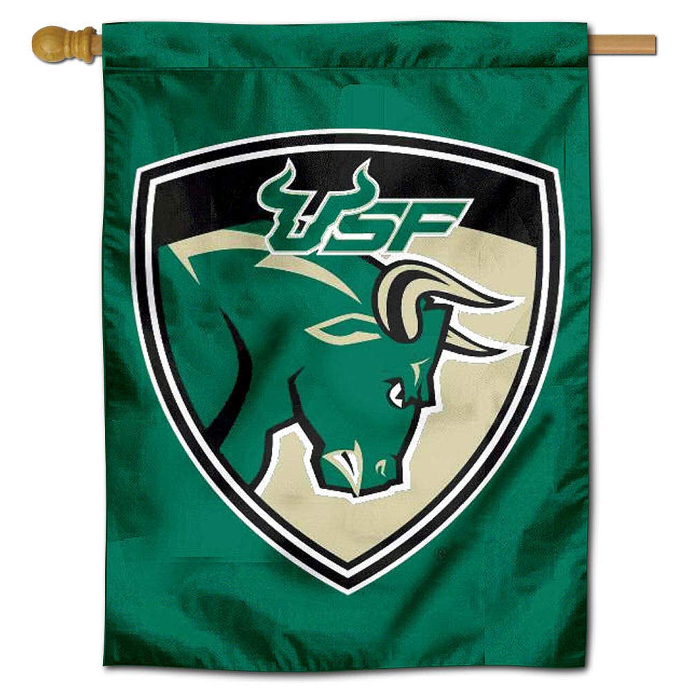 South Florida Bulls House Flag - Officially Licensed NCAA College Team Banner for Outdoor & Indoor Decor - Perfect for Game Day, Tailgating, and Fan Cave