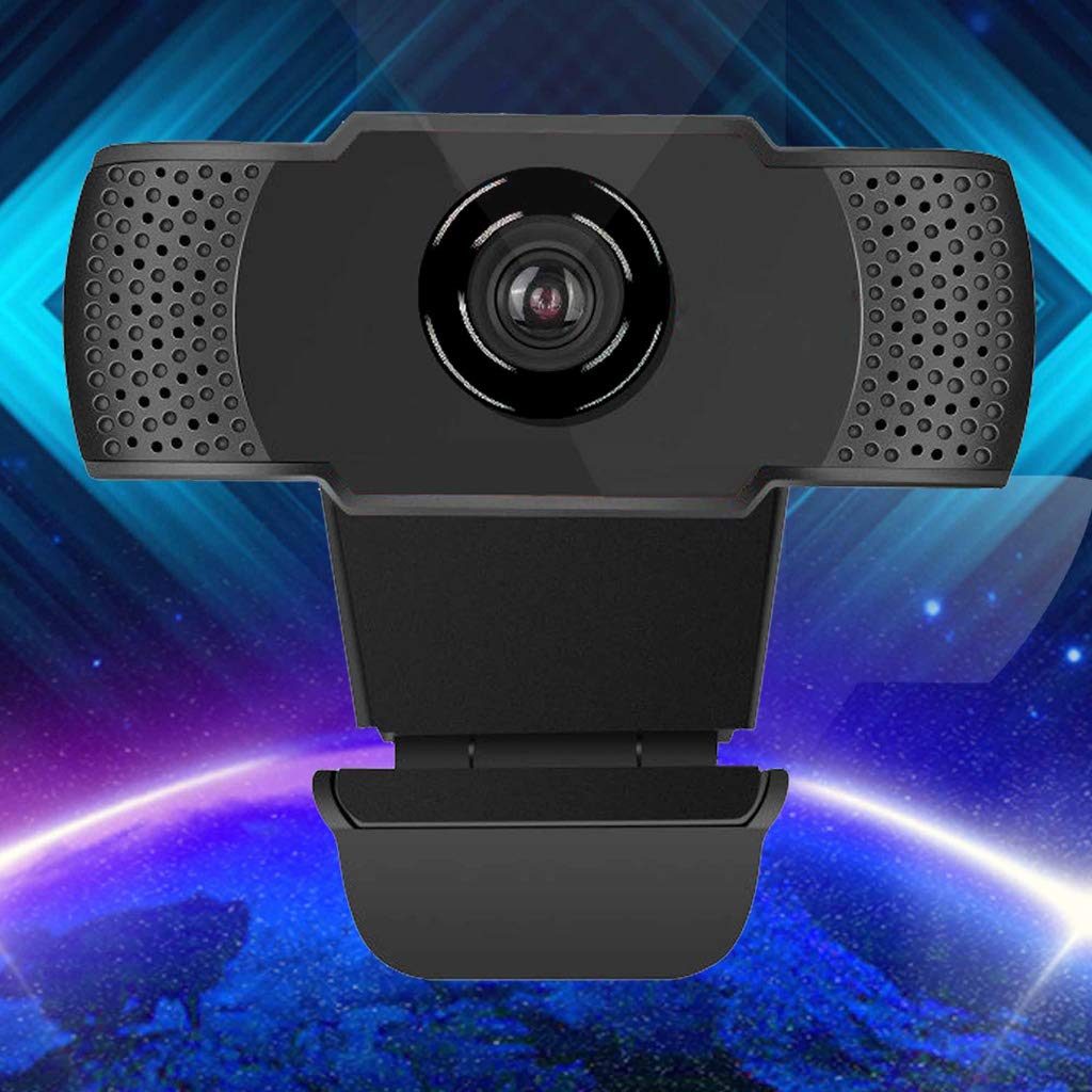 Ralondbey 1080P HD USB Webcam with Built-in Stereo Microphone - Plug & Play Computer Camera for Laptop, Desktop PC - Perfect for Video Calls, Live Streaming, Online Classes & Zoom Meetings