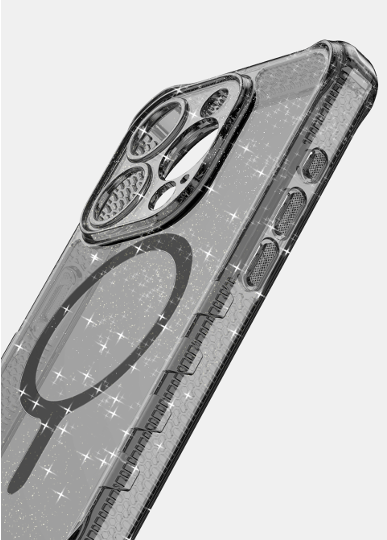 Case iTskin Spectrum MG for iPhone 15 Pro - Premium Shockproof Protective Cover (Black) | Perfect for Outdoor Activities, Travel & Daily Use
