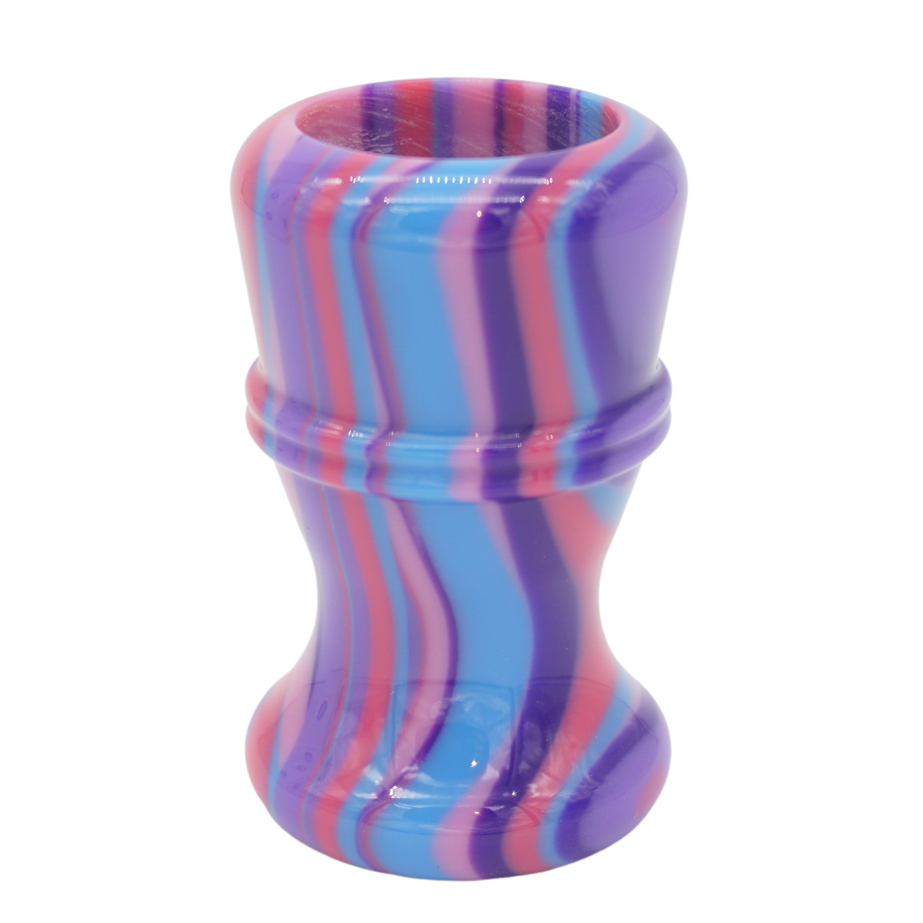 Premium Handcrafted Purple Haze Shaving Brush Handle - Compatible with 24mm & 26mm Knots - Perfect for Wet Shaving & Grooming Gifts for Men