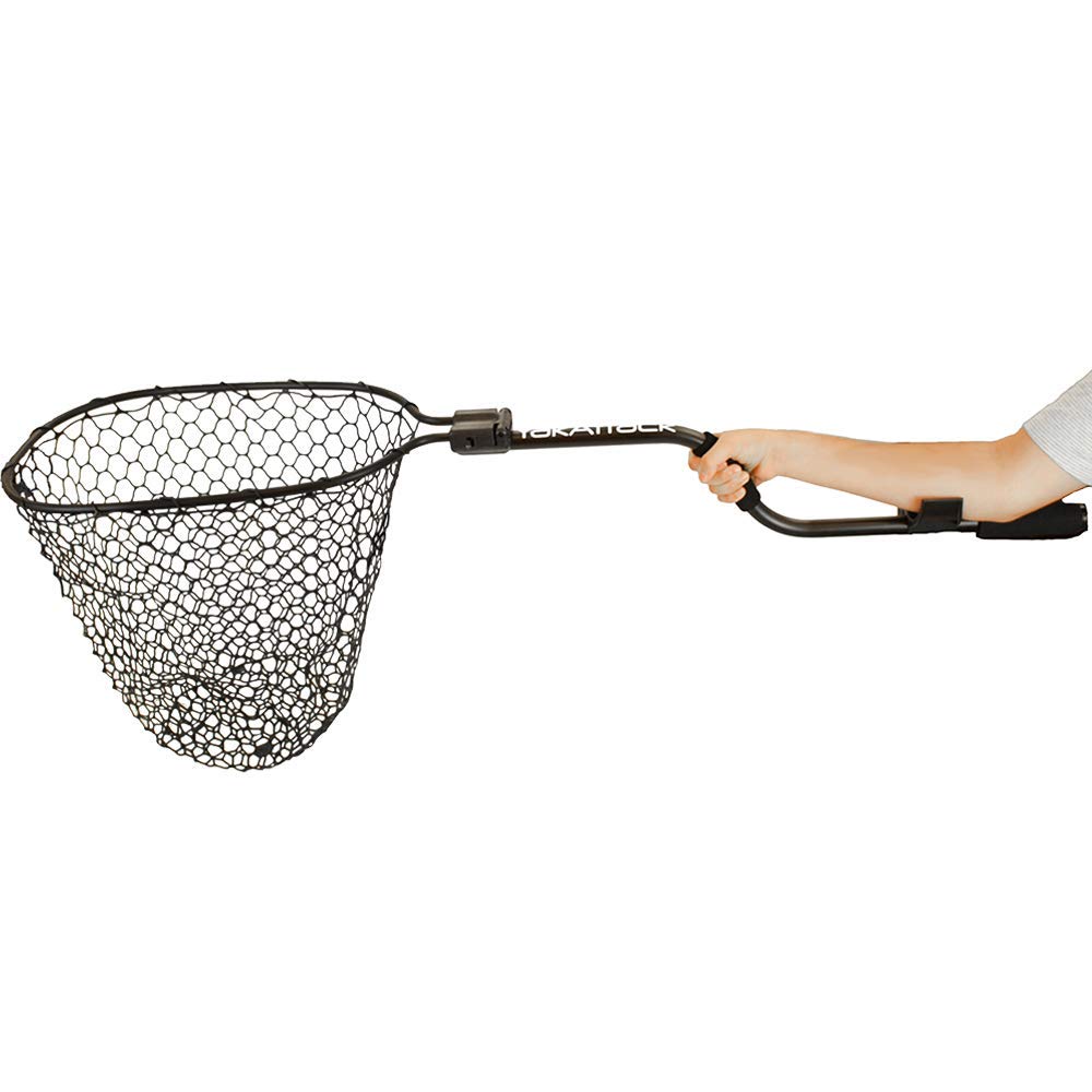 YakAttack Leverage Landing Net for Kayak Fishing - Multiple Sizes & Styles | Durable Fish Net for Catch & Release | Perfect for Freshwater & Saltwater Anglers