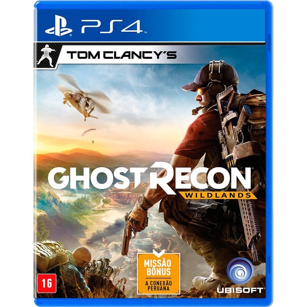 Sony PlayStation 4 - Tom Clancy's Ghost Recon Wildlands Game | Open World Tactical Shooter | Perfect for Action-Adventure Gaming Enthusiasts