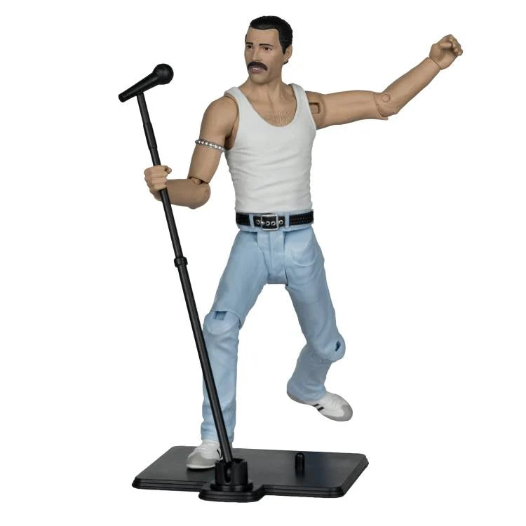 Freddie Mercury Action Figure - Limited Edition Collectible for Music Maniacs | Perfect for Queen Fans, Gift for Rock Music Lovers, Display for Home & Office Decor