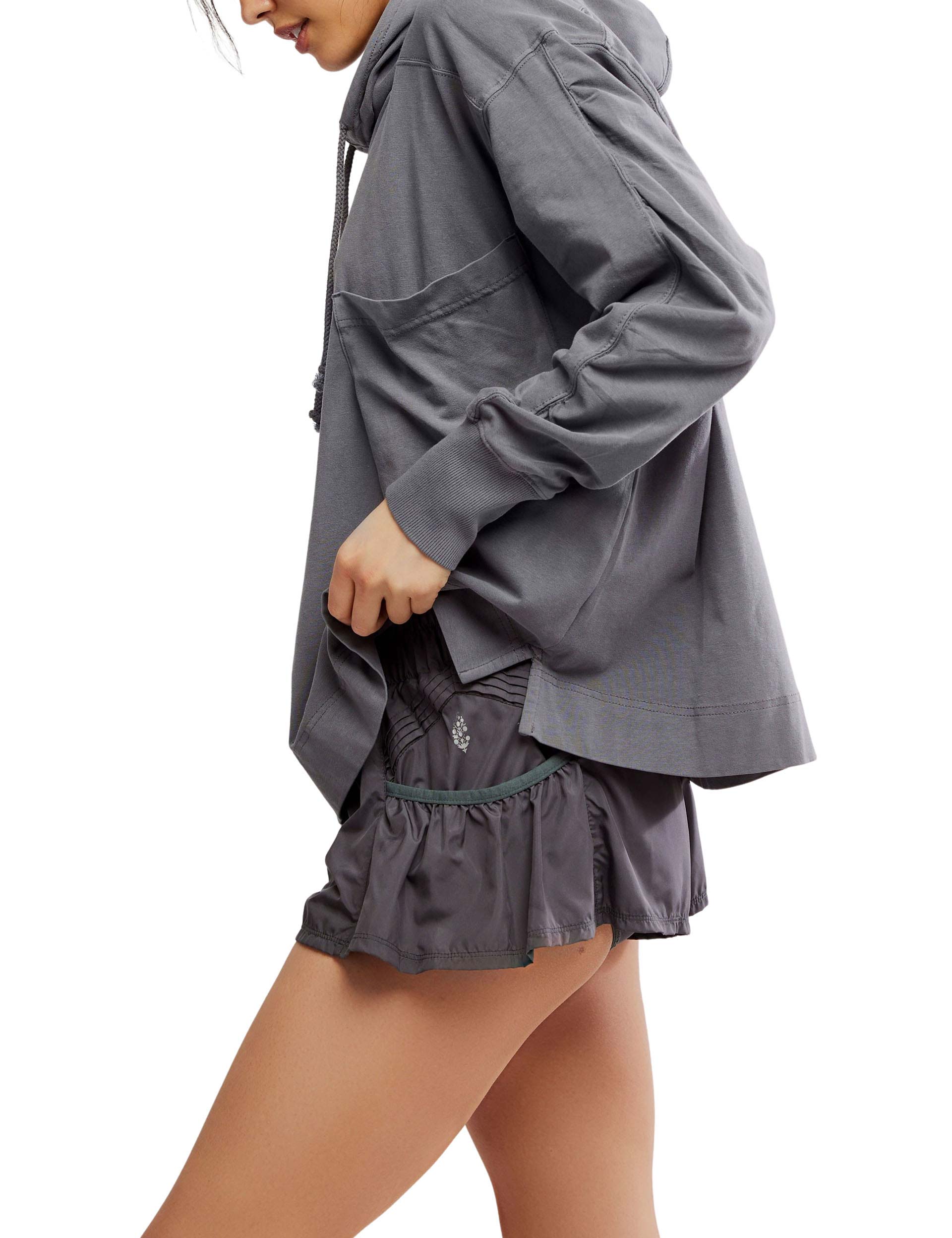 Hot Shot Hooded Layer Jacket in Gunmetal - Stylish & Warm Outerwear for Men & Women - Perfect for Outdoor Activities, Hiking & Casual Wear
