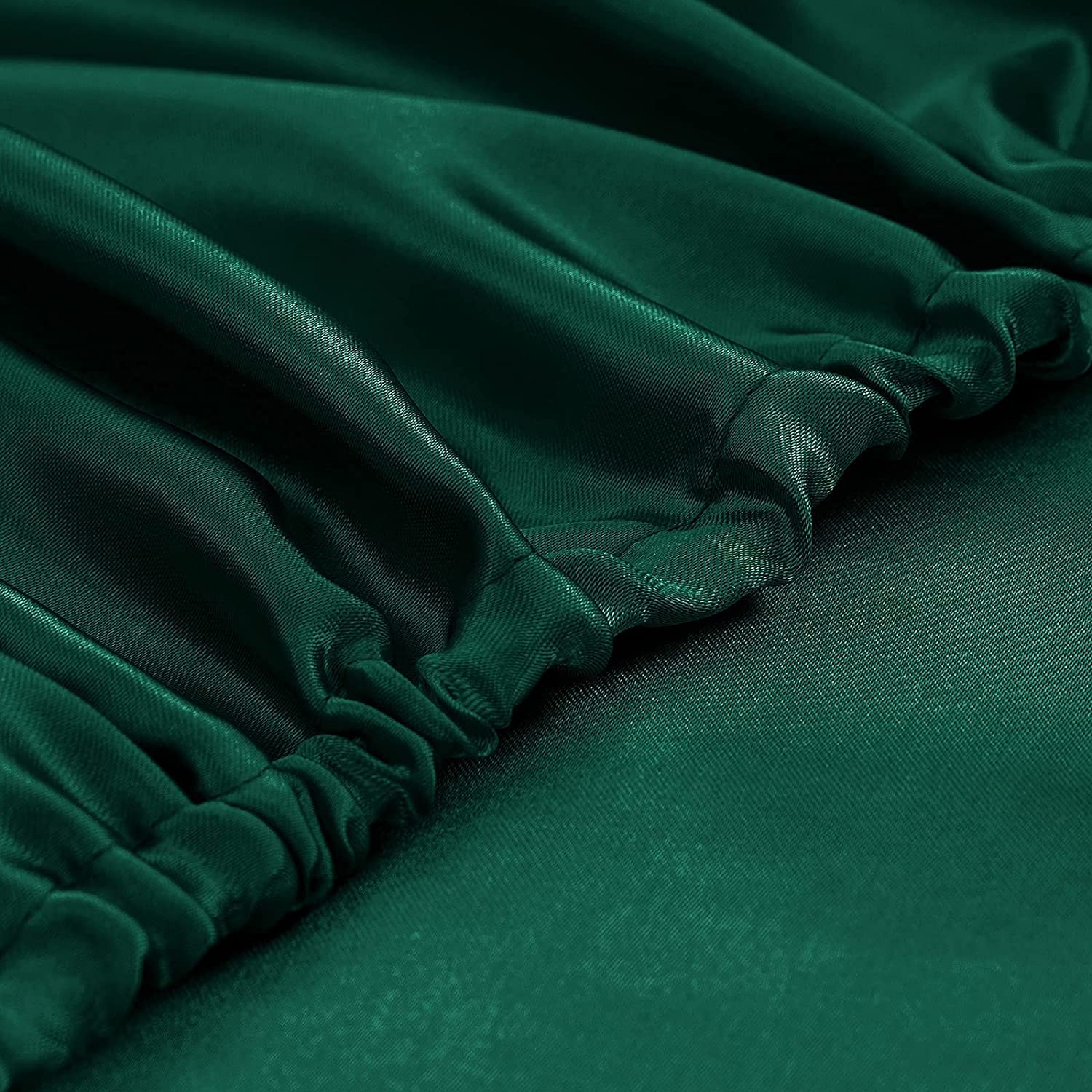 Deep Pocket Satin Sheets 4pc Set - Full Size, 18-24