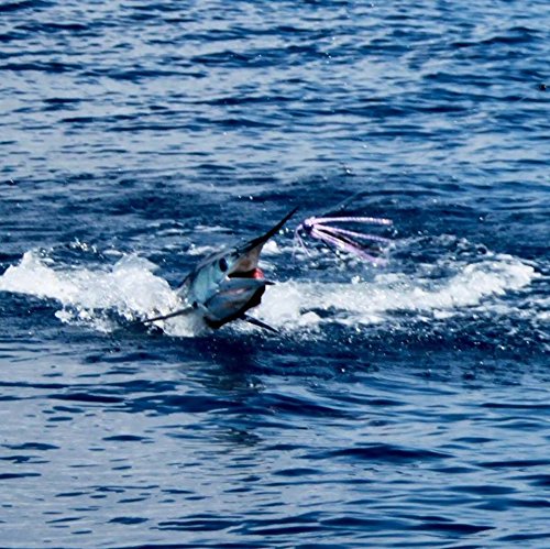 Premium Big Game Marlin & Tuna Trolling Lures - Heavy Duty Offshore Fishing Lures Made in USA - Perfect for Deep Sea Fishing & Saltwater Trolling Adventures