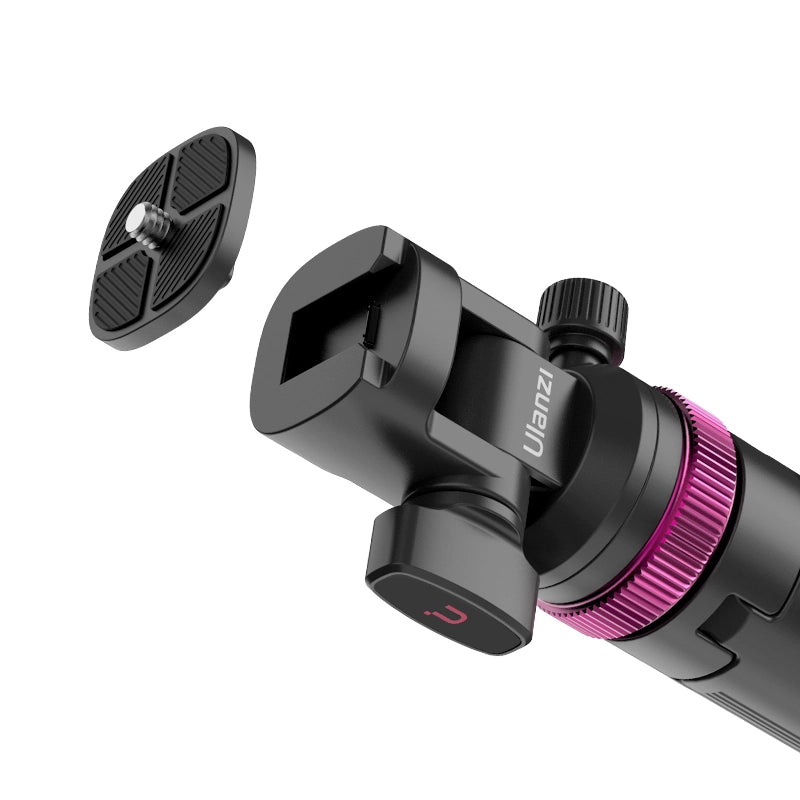 Ulanzi MT 89 Quick Release Light Stand with Cold Shoe Mount T082 - Professional Photography & Video Studio Equipment for DSLR Cameras, LED Lights, Microphones - Perfect for YouTube, TikTok, Vlogging & Live Streaming