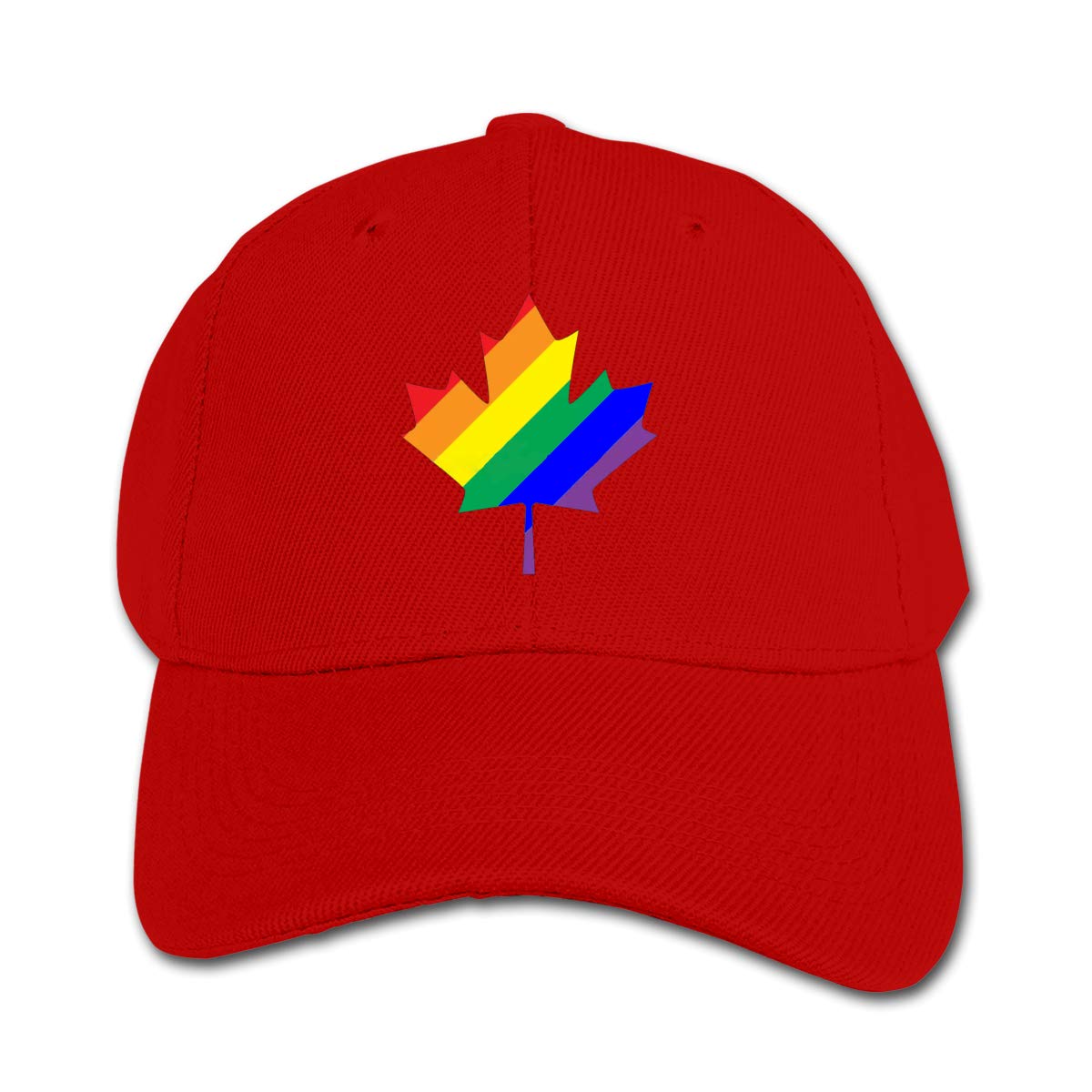 LGBT Pride Canada Unisex Toddler Baseball Cap - Adjustable Sun Hat for Kids & Adults - Perfect for Pride Parades, Outdoor Activities & Summer Fashion