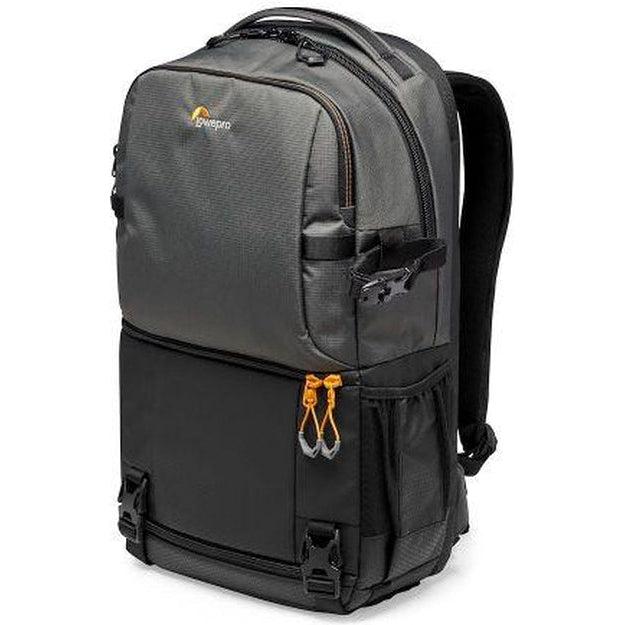Lowepro Fastpack BP 250 AW III Grey Camera Backpack - Waterproof DSLR/SLR Bag for Travel & Photography with Laptop Compartment