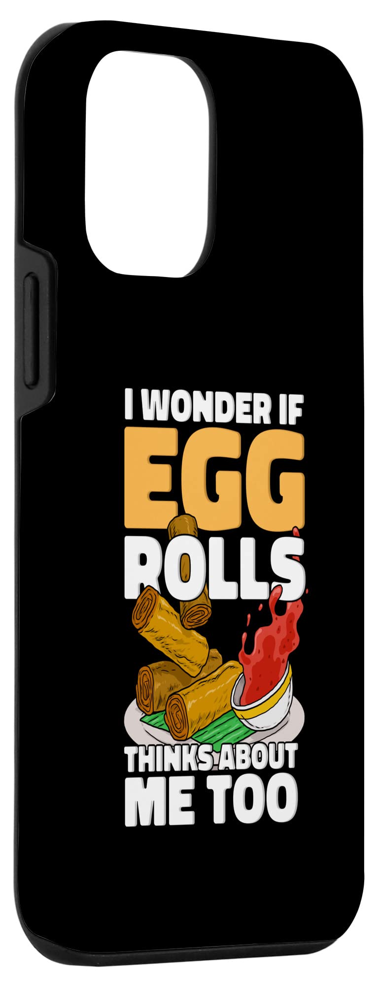 iPhone 12 Mini Case - Cute Chinese Egg Rolls Design, Slim Protective Phone Cover for iPhone 12 Mini - Perfect for Daily Use, Travel & Gift Giving