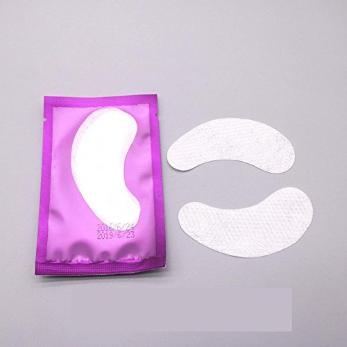 10 Pairs Eyelash Extension Under Eye Pads - Disposable Lash Paper Patch Stickers for Professional Eyelash Extensions & Makeup Application | Perfect for Salon, Spa & Home Use