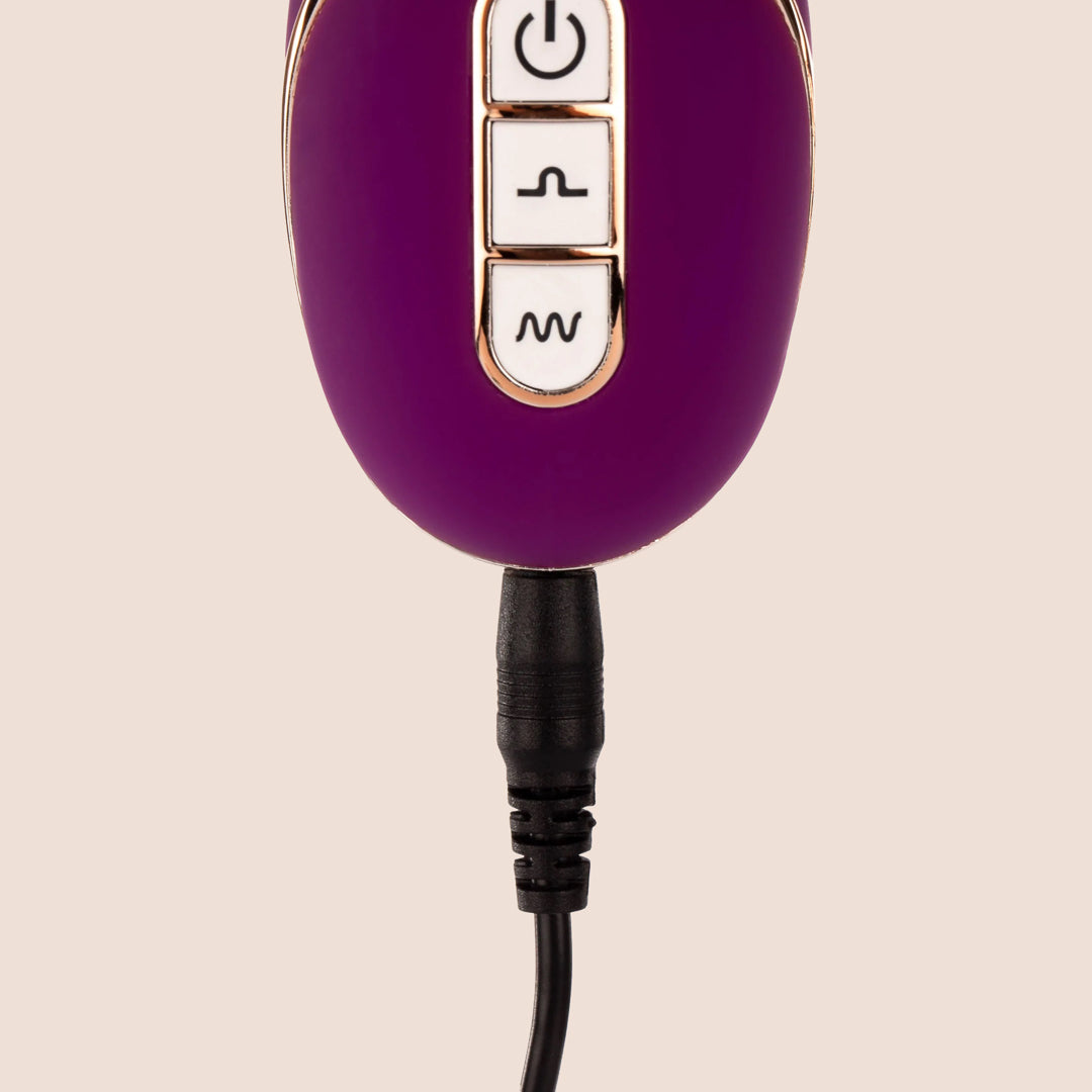 Jack Rabbit® Signature Silicone Thumping Rabbit - Rechargeable Vibrating & Thumping Rabbit Vibrator for Women | Ultimate Pleasure & G-Spot Stimulation | Perfect for Solo Play & Couples Intimacy