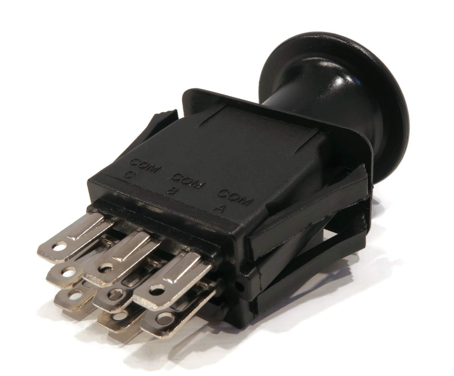 Scag Mower PTO Switch - 2 Position, 8 Terminal Replacement for Models 463034, 481687, 483162, 483957 | Durable Lawn Tractor Safety Switch for Easy Power Take-Off Engagement | Perfect for Scag Turf Tiger, Liberty & Wildcat Zero Turn Mowers