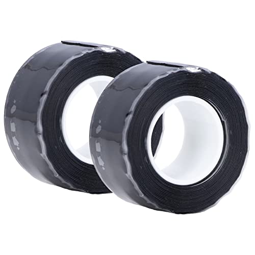 2-Pack Silicone Water Pipe Tape - Waterproof, High-Temperature Resistant for Plumbing, Automotive & Garden Hose Repairs - DIY Home & Car Maintenance Solution