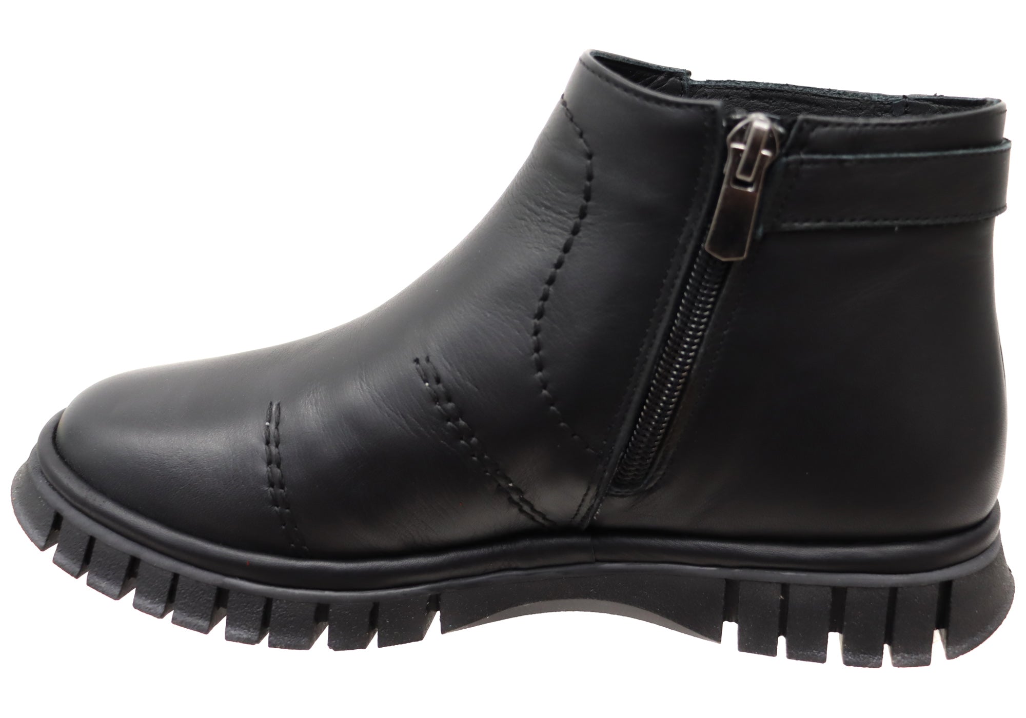 Orizonte Vicinity Women's Comfortable Leather Ankle Boots - European Style Fashion Footwear for Casual Wear & Office Outfits