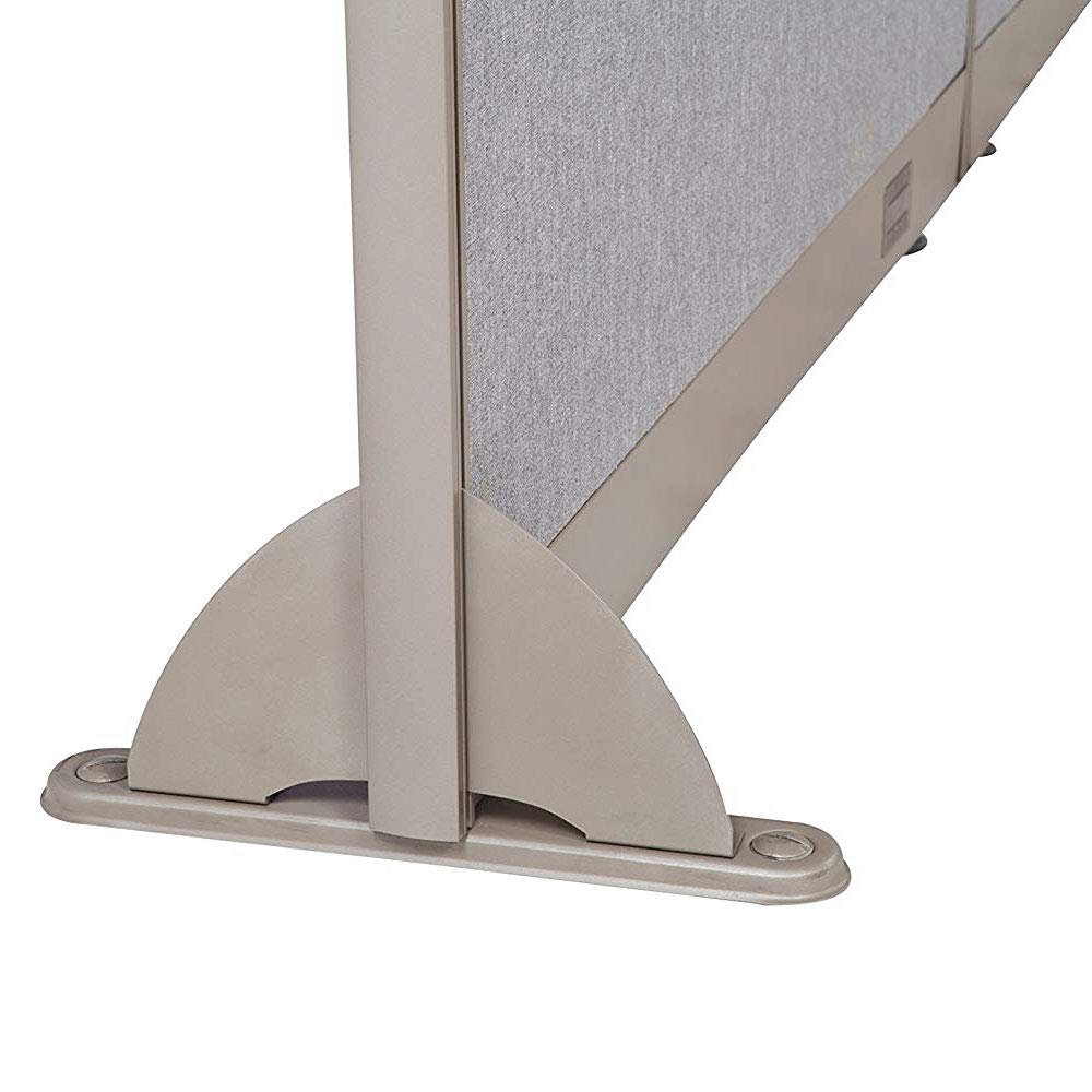GOF Partition Safety Leg - Office Full Panel Fabric Room Privacy Divider Accessories for Cubicles & Workstations | Enhance Privacy in Open Office Spaces