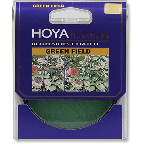 72mm Hoya Green Intensifier Glass Camera Lens Filter - Enhance Nature Photography for Landscapes & Foliage Shots