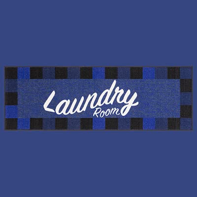 Laundry Navy Checkered