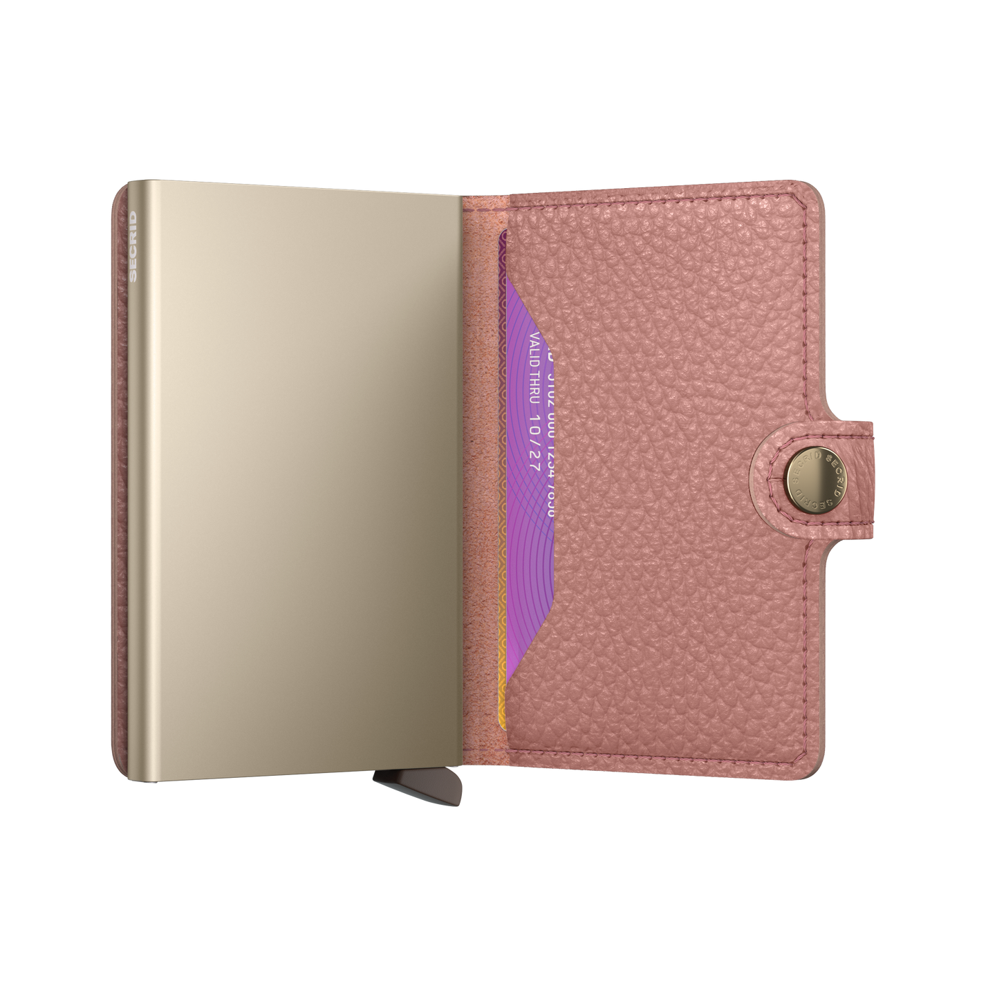 SECRID Miniwallet Pebble - Compact RFID Blocking Wallet for Men & Women | Perfect for Travel, Everyday Use & Minimalist Lifestyle
