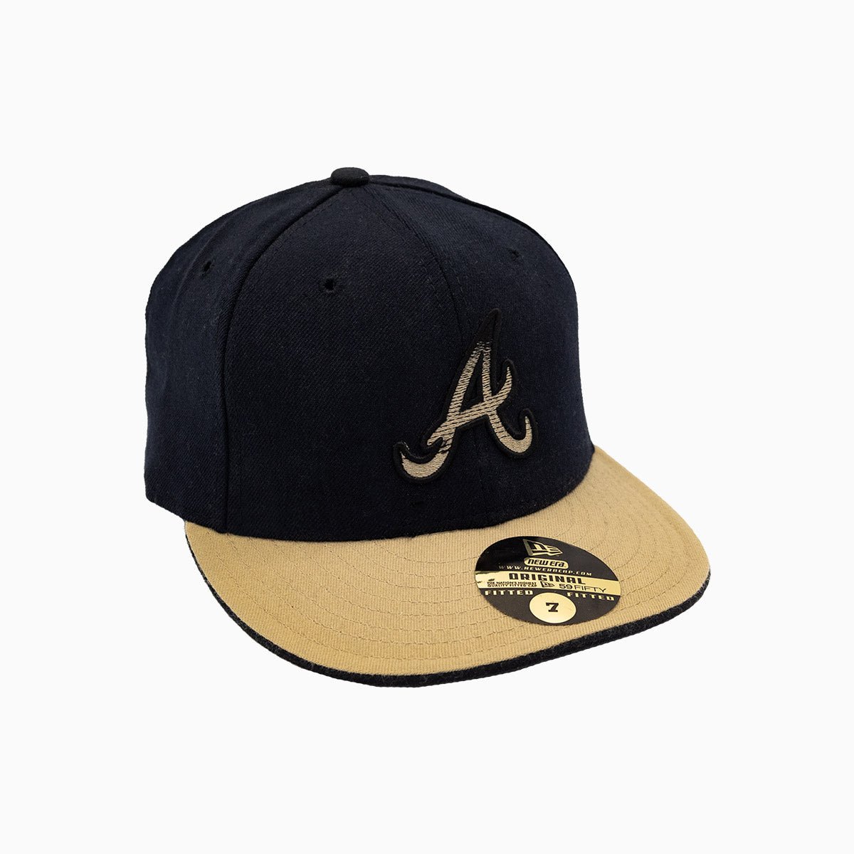Atlanta Braves MLB 59FIFTY Fitted Baseball Cap - Official New Era Snapback Hat for Men & Women - Perfect for Games, Collecting & Streetwear Fashion
