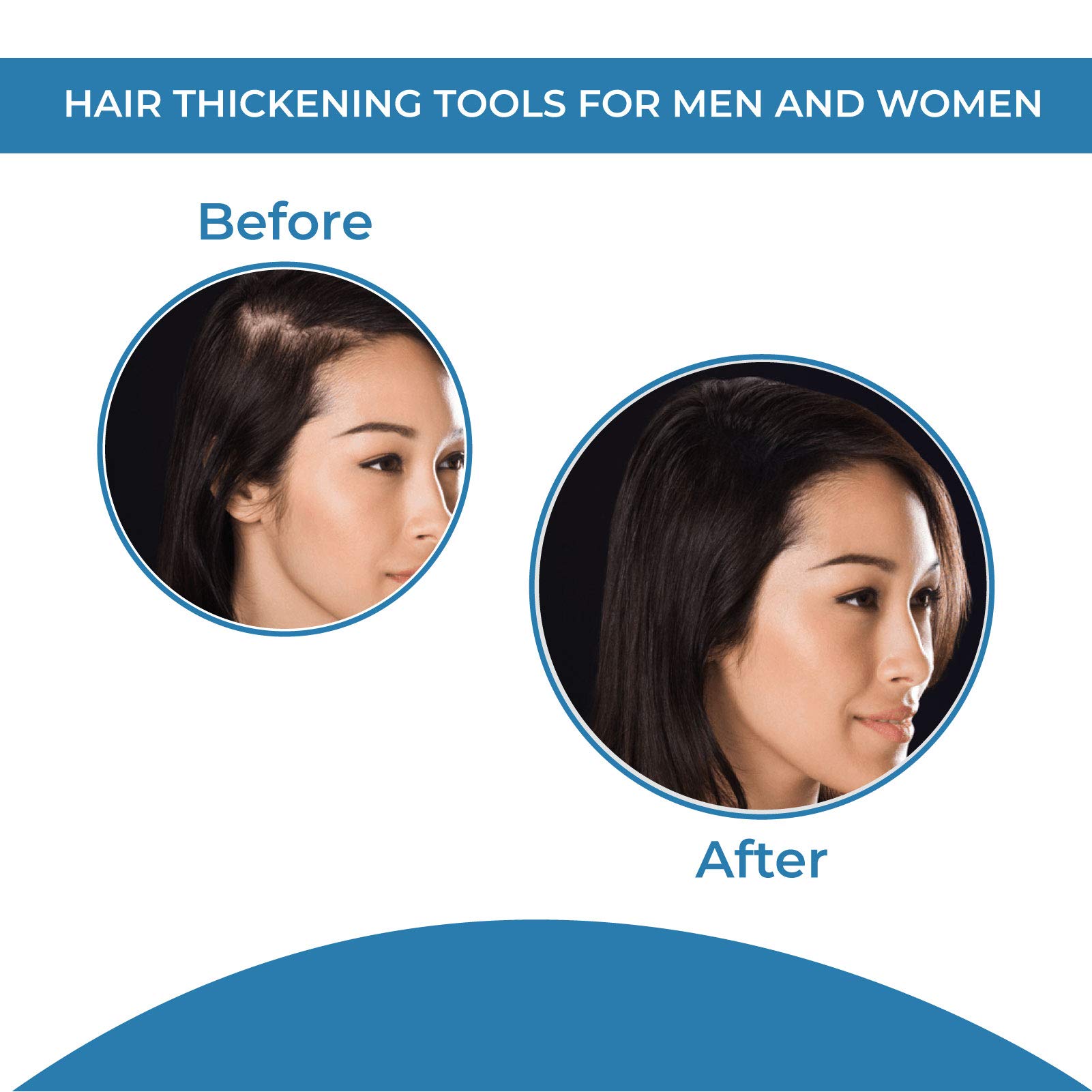 Hair Fiber Applicator for Thin Hair - Spray Nozzle for Hair Building Fibers & Thickening | Natural Hair Loss Concealer for Men & Women | Perfect for Daily Use, Styling & Volume Boost