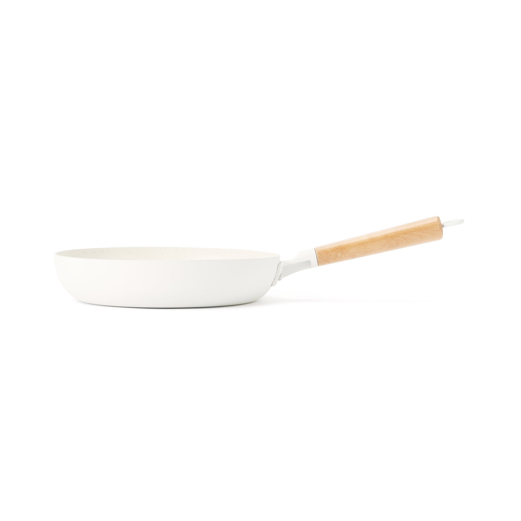 26cm Ivory IH/Direct Fire Frying Pan - Nonstick Skillet for Induction & Gas Stoves - Perfect for Sautéing, Frying & Cooking Family Meals