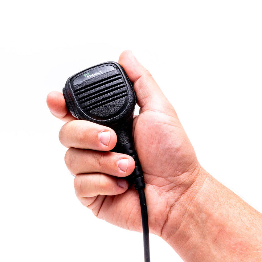 Impact HD3 Heavy Duty Speaker Microphone - Professional-Grade Audio for Live Performances, Events & Outdoor Adventures