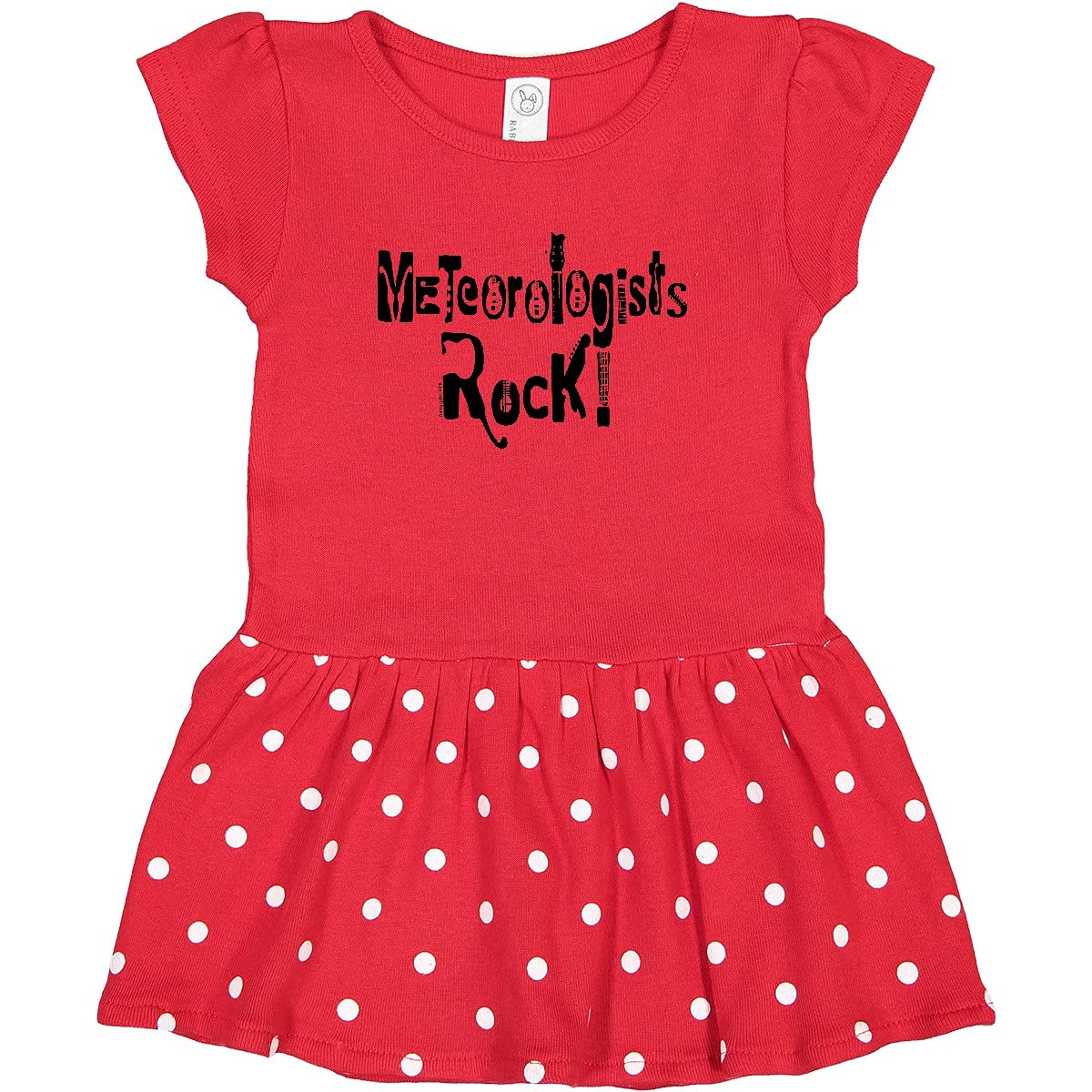 Inktastic Meteorologists Rock Toddler Dress - Cute Weather-Themed Outfit for Girls & Boys - Perfect for Daycare, Playdates & Family Photos