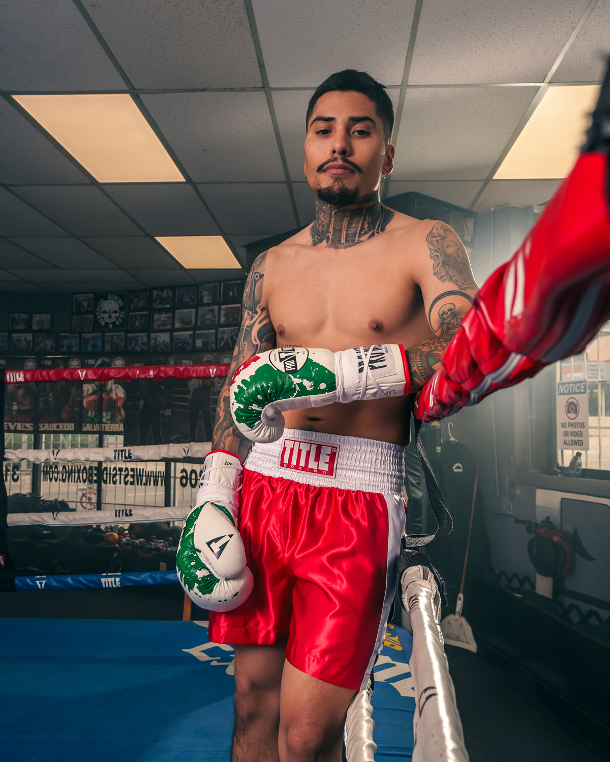 TITLE Boxing Pro Traditional Cut Trunks - Premium Boxing Shorts for Men, Comfortable & Durable Training Gear - Perfect for Boxing, MMA, Muay Thai & Gym Workouts