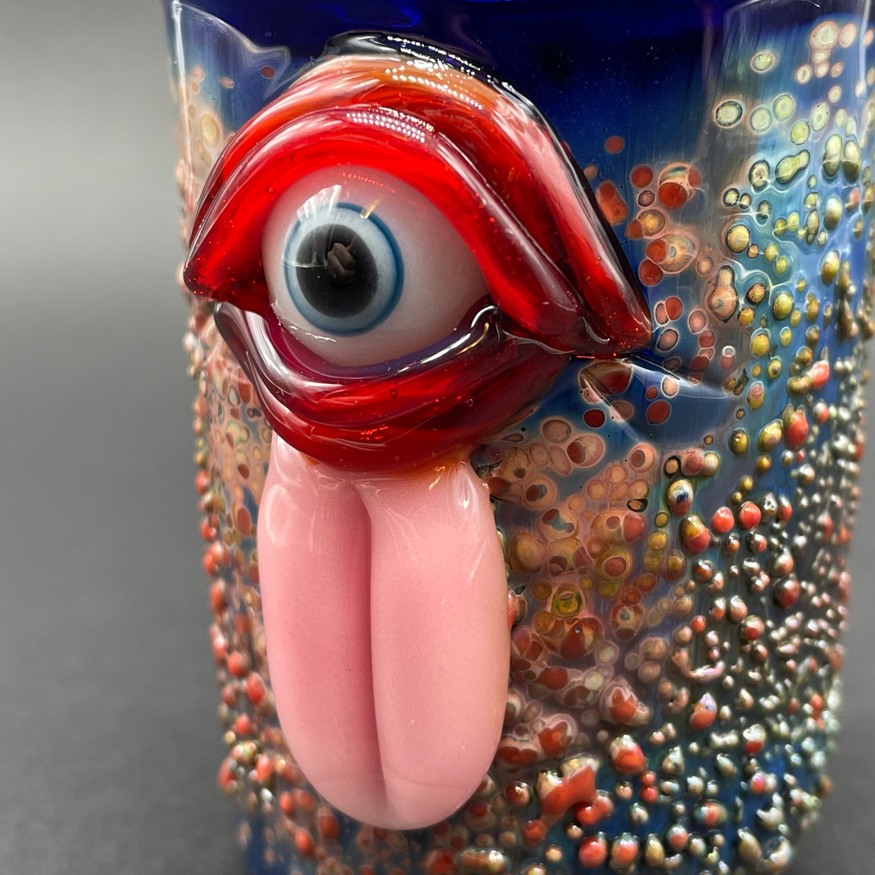 Funny Eye Tongue Shot Glass - Novelty Drinking Glass for Parties, Halloween & Gag Gifts - Perfect for Cocktails, Shots & Bar Accessories
