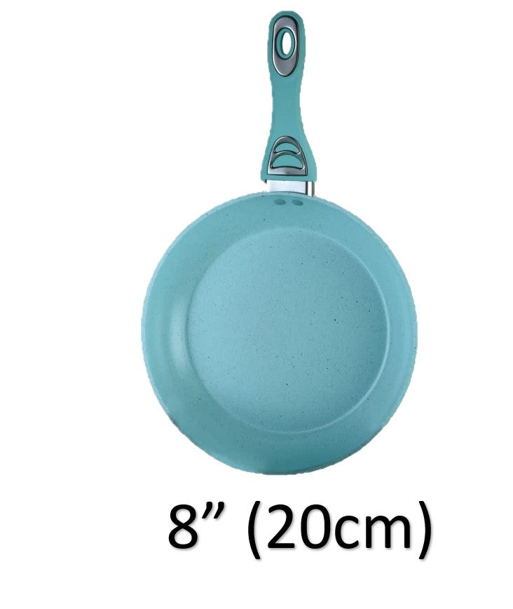 Premium JADE Forged Induction Frypan Set - 8 to 12.5 Inch Non-Stick Cookware for Gas & Electric Stoves - Perfect for Searing, Frying & Sauteing in Professional & Home Kitchens