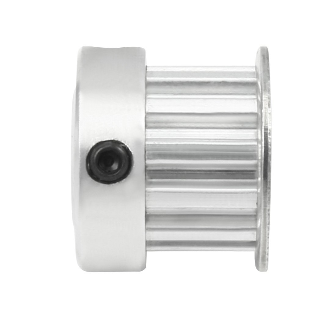 uxcell Aluminum 12 Teeth 12mm Bore 5.08mm Timing Belt Pulley for 10mm Belt - Compatible with 3D Printers, CNC Machines, and Industrial Automation Equipment