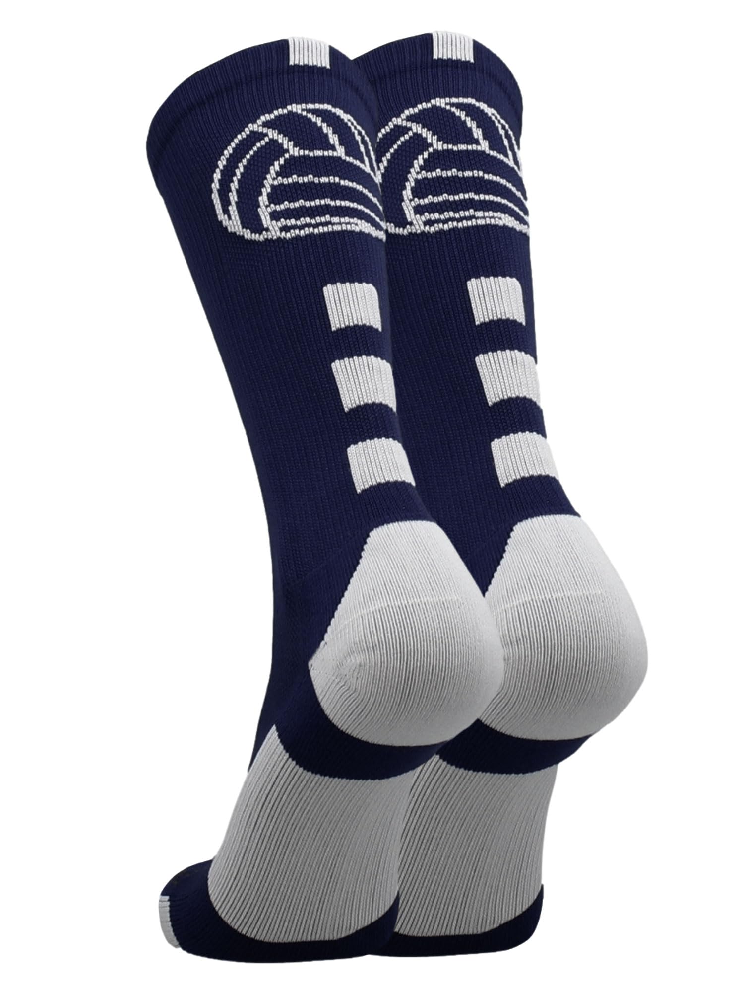 MadSportsStuff Volleyball Socks for Women, Girls & Teens - Breathable Crew Length Socks for Volleyball Players - Perfect Volleyball Accessories & Gifts for Training, Matches & Sports Enthusiasts