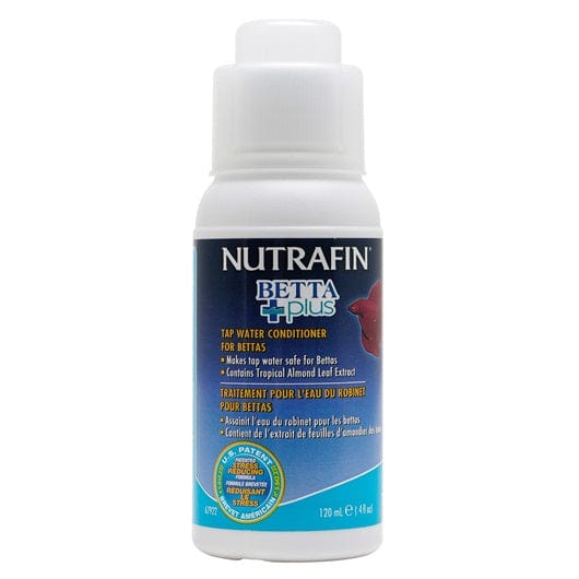 Nutrafin Betta Plus Tap Water Conditioner for Betta Fish - Removes Chlorine & Heavy Metals | Safe & Easy Water Treatment for Aquariums & Fish Tanks | Perfect for Water Changes & New Tank Setups