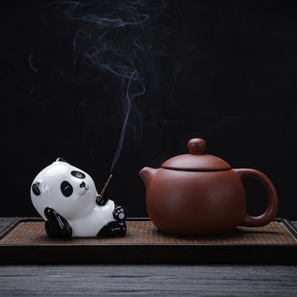 Handmade Porcelain Pandan Tea Pet - Unique Tea Companion for Tea Lovers | Perfect for Tea Ceremonies, Meditation & Home Decor